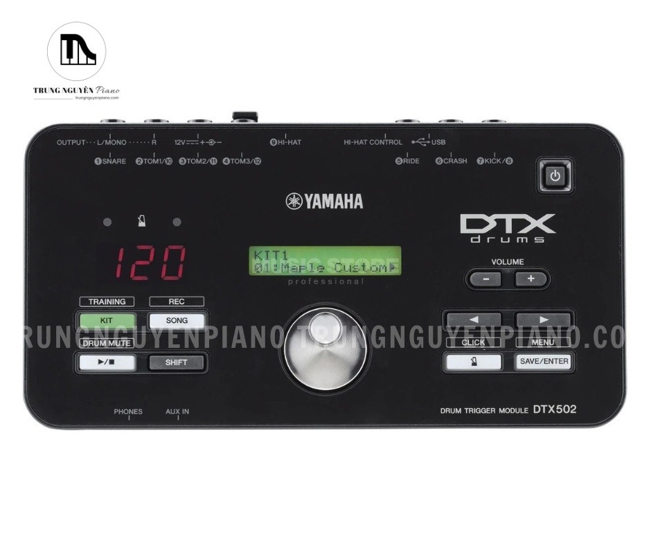 Trống Điện YAMAHA DTX522K 7 Trống Điện YAMAHA DTX522K có sức mạnh của module âm thanh DTX502