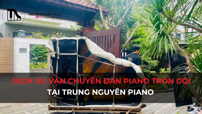 Dịch vụ vận chuyển đàn Piano trọn gói tại Trung Nguyên Piano