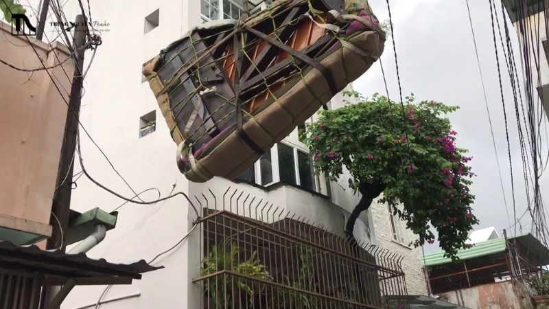 Dịch vụ vận chuyển đàn Piano Trung Nguyên Piano trọn gói 1 Vì sao vận chuyển đàn piano khó