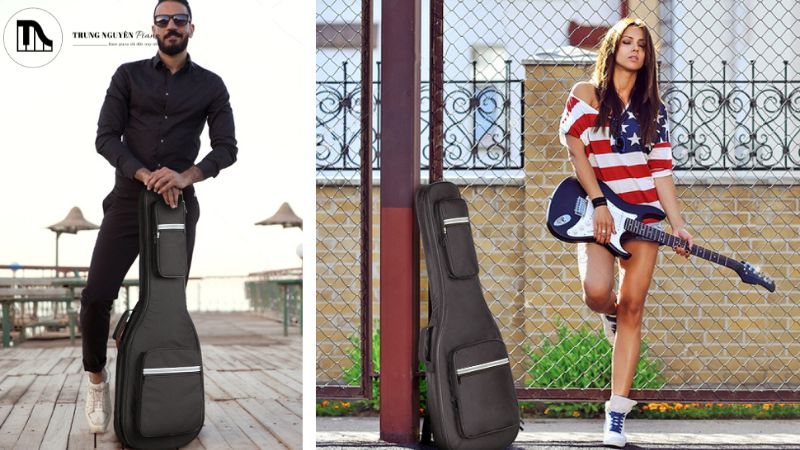 Bạn thường xuyên di chuyển, sống ở nơi ẩm ướt thì nên mua bao đàn guitar chống nước