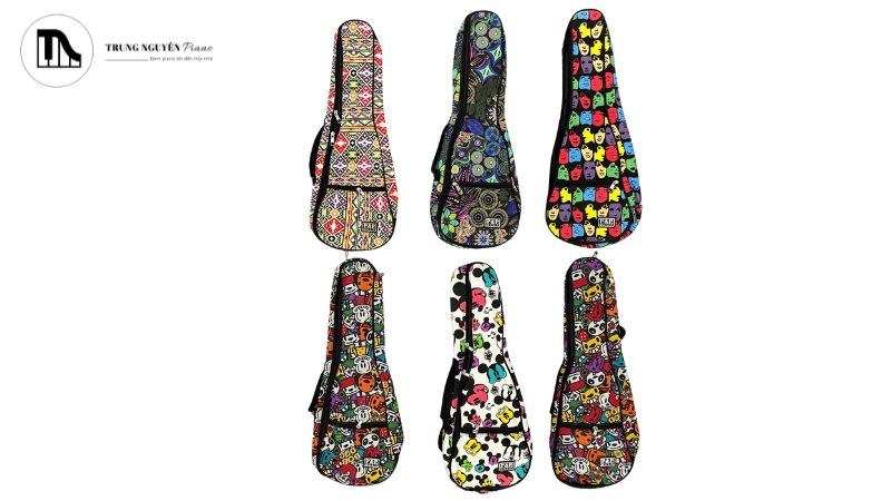 Bao đựng Ukulele: Bảo vệ đàn yêu khỏi va đập, thời tiết 3 bao đựng giúp duy trì sự nguyên vẹn của cấu trúc đàn