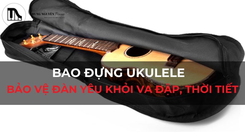 Bao đựng Ukulele: Bảo vệ đàn yêu khỏi va đập, thời tiết