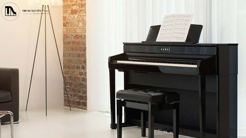 Bề mặt phím của Kawai CA79