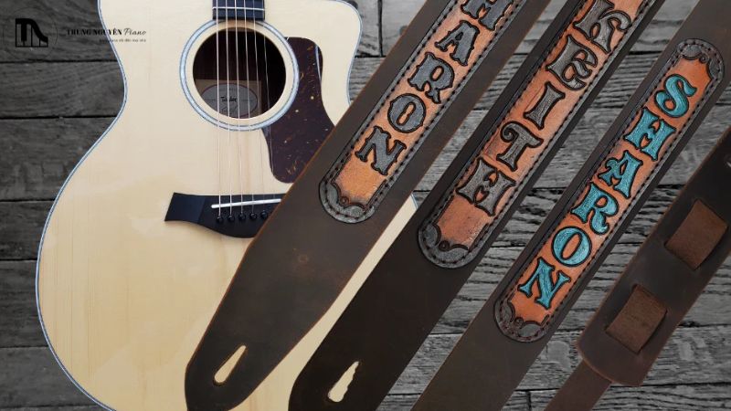 Dây đeo Guitar bản rộng: Giảm áp lực vai, chơi lâu thoải mái 3 Hướng dẫn chọn dây đeo guitar