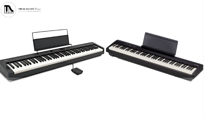 Đàn piano điện Casio CDP-S350 và Roland FP-30X