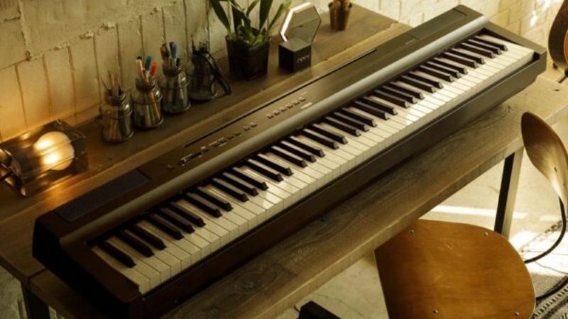 Piano điện Yamaha P-125 mang âm thanh chân thực