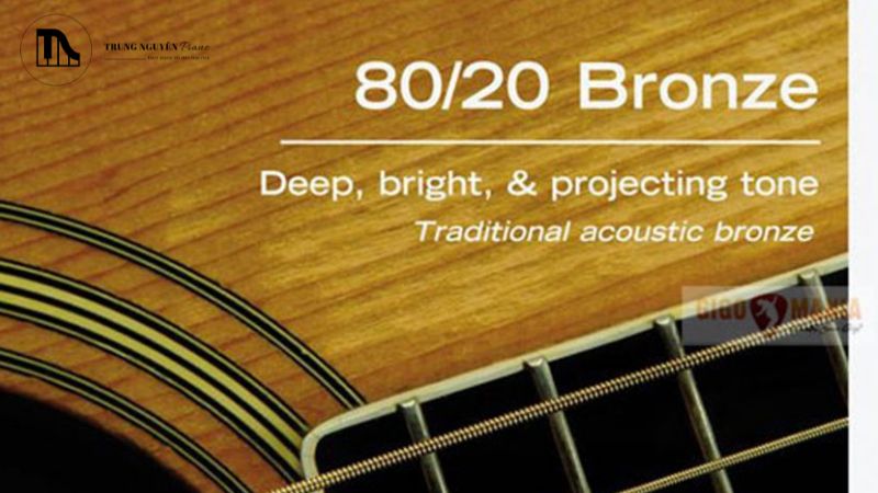 Dây đàn Guitar Acoustic: PB vs 80/20 Bronze: Chọn loại phù hợp 5 Cảm giác chơi dây 80/20 thường khá trơn mượt