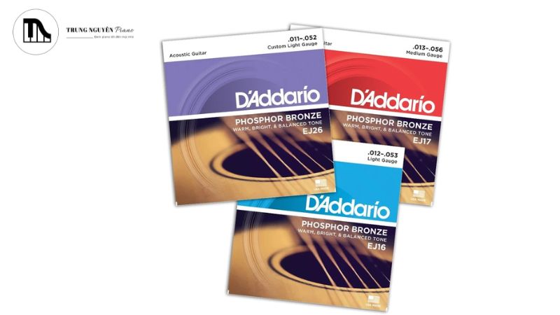 Dây đàn Guitar Acoustic: PB vs 80/20 Bronze: Chọn loại phù hợp 6 Phosphor Bronze thường phản hồi tốt hơn với các cú gảy tinh tế