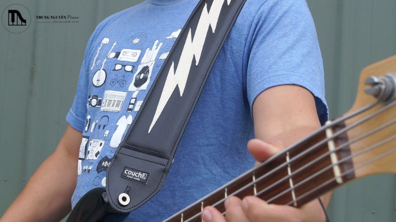 Dây đeo Guitar bản rộng: Giảm áp lực vai, chơi lâu thoải mái 2 Lợi ích của dây đeo guitar bản rộng