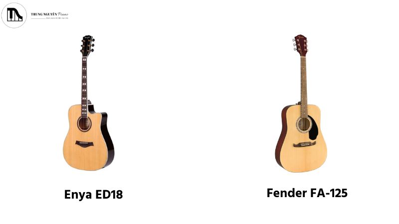 Thiết kế cần đàn dạng của Enya ED18 & Fender FA-125