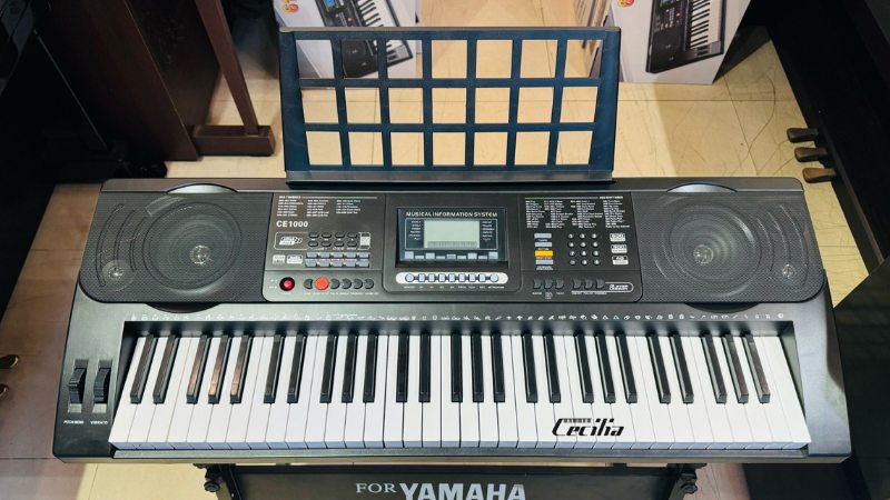 Những cây đàn này đã có sẵn giá nhạc cố định