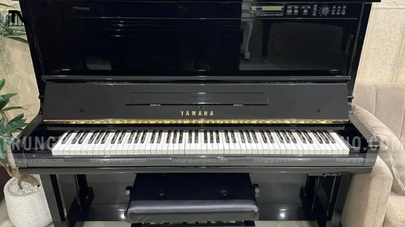 Tổng quan bề piano cơ Yamaha upright