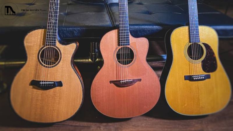 Gỗ mặt đàn guitar acoustic là gì
