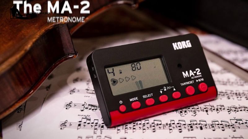 Metronome điện tử nhỏ gọn, nhiều tùy chọn tempo 