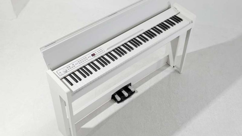 Nắp phím đóng chậm giúp ngăn nắp đàn rơi đột ngột