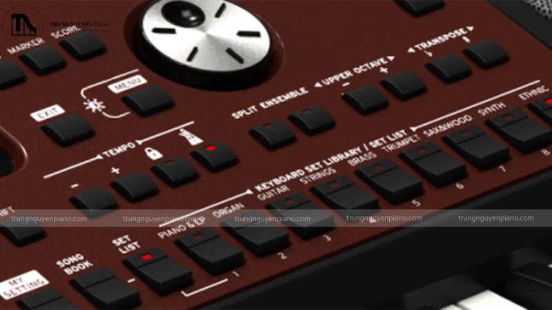 Nhờ công nghệ EDS-X, Korg PA700 được đánh giá chất lượng âm thanh chân thực và có chiều sâu