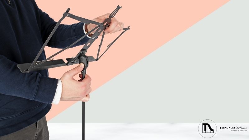 Hướng dẫn sử dụng và bảo quản giá nhạc gấp gọn