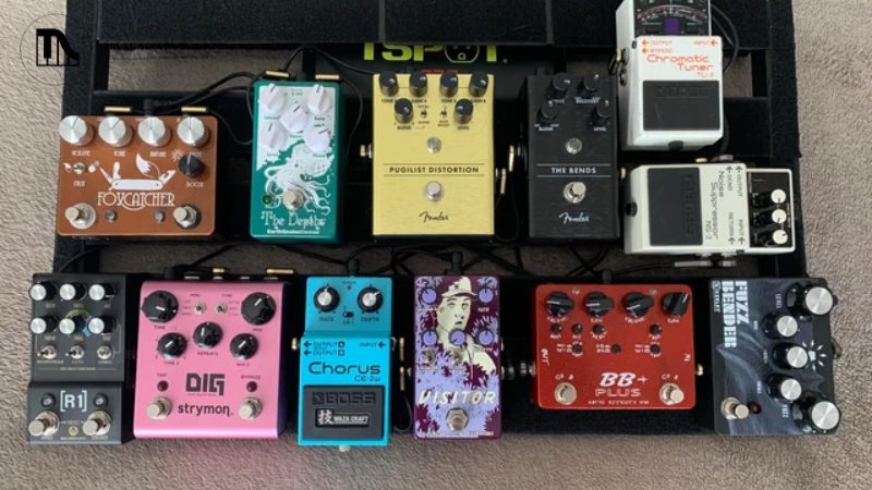 Overdrive, Dist, Delay là gì? Chi tiết Pedal Guitar điện cơ bản cho người mới 2 Overdrive là hiệu ứng mô phỏng lại âm thanh của một chiếc ampli đèn