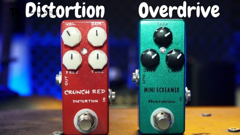 Overdrive, Dist, Delay là gì? Chi tiết Pedal Guitar điện cơ bản cho người mới 5 Sự khác biệt giữa Overdrive và Distortion