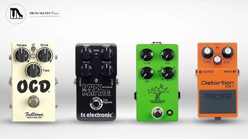 Overdrive, Dist, Delay là gì? Chi tiết Pedal Guitar điện cơ bản cho người mới 6 Distortion (viết tắt là Dist) là tiếng gầm rú