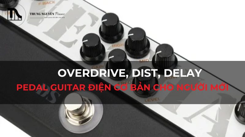 Overdrive, Dist, Delay: Pedal Guitar điện cơ bản cho người mới
