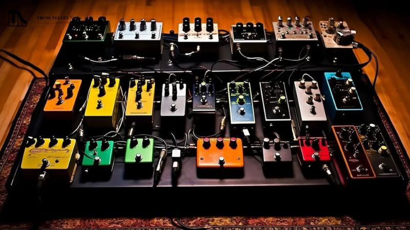 Pedalboard guitar điện mua mới
