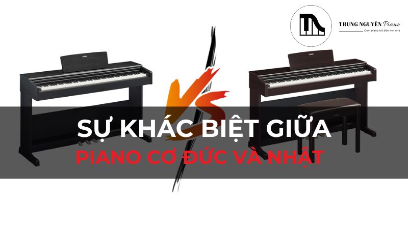 Khác biệt giữa Piano cơ Đức và Piano cơ Nhật: Chọn đàn phù hợp nhất cho bạn