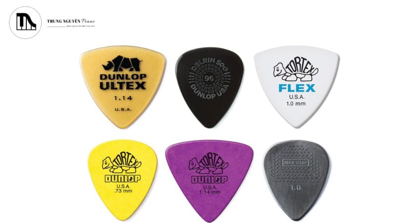 Pick Guitar: Độ dày, chất liệu, hình dáng có ảnh hưởng đến âm thanh? 2 Những chiếc pick guitar này rất dẻo và linh hoạt