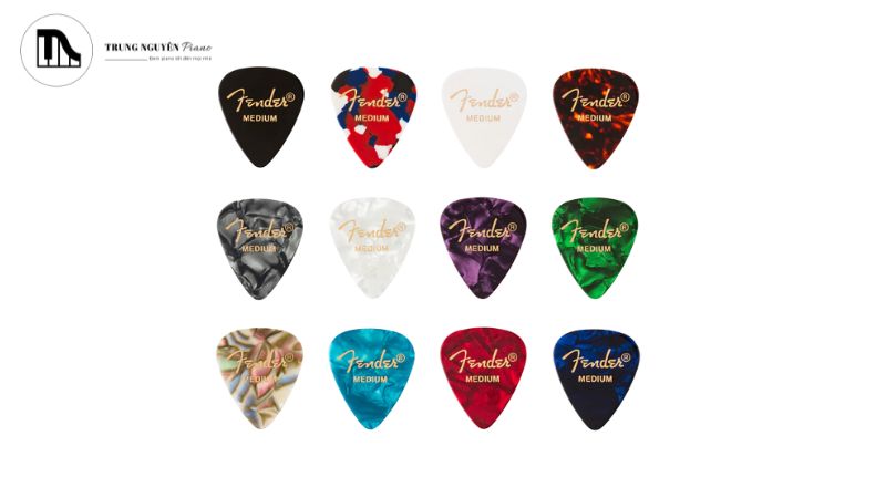Pick Guitar: Độ dày, chất liệu, hình dáng có ảnh hưởng đến âm thanh? 6 Đây là hình dáng phổ biến nhất, giống như một giọt nước lớn