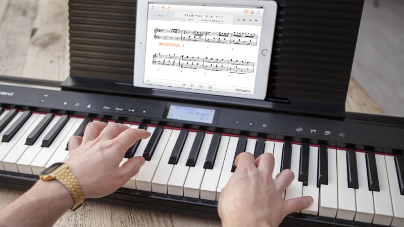 Roland GO-61P với thiết kế gọn nhẹ, hiện đại