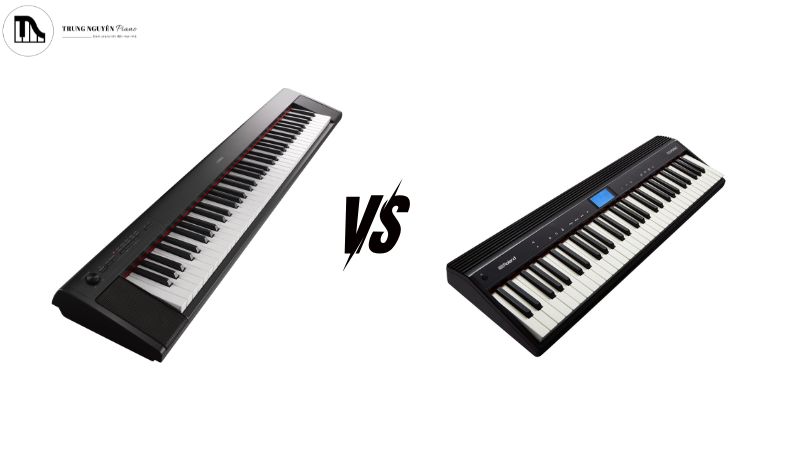 So sánh Roland GO:PIANO GO-61P vs Yamaha NP-32 về bàn phím