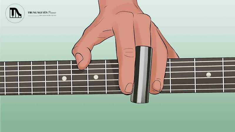 Slide kim loại tạo ra âm thanh rất sáng, sắc nét