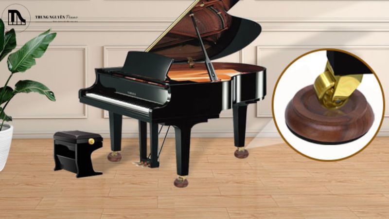 So sánh chén kê chân piano gỗ và cao su - Loại nào tốt hơn? 6 Cách sử dụng và bảo quản chén kê chân