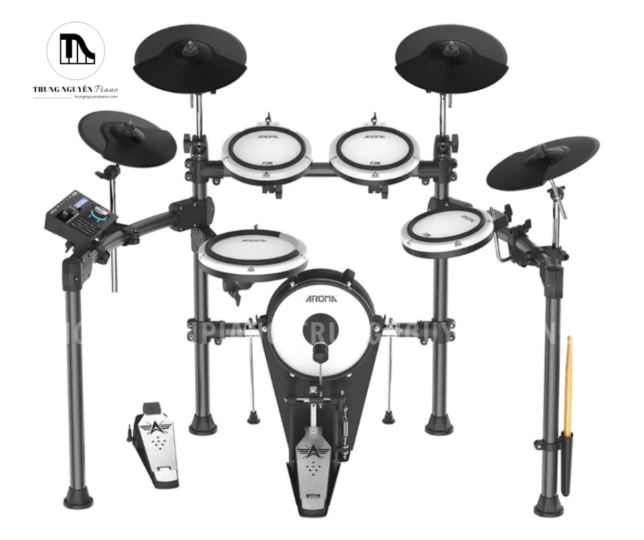 Trống Điện AROMA TDX25 mang lại trải nghiệm tiệm cận trống acoustic