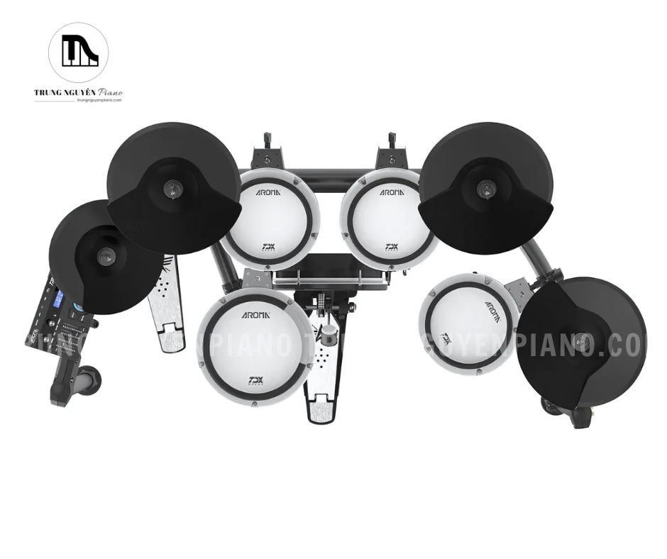 Trống Điện AROMA TDX25 14 Trống Điện AROMA TDX25 không chỉ mạnh mẽ về phần cứng mà còn được tích hợp nhiều tính năng thông minh để hỗ trợ người chơi