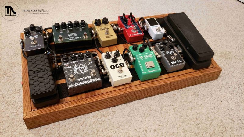 Pedalboard guitar điện DIY