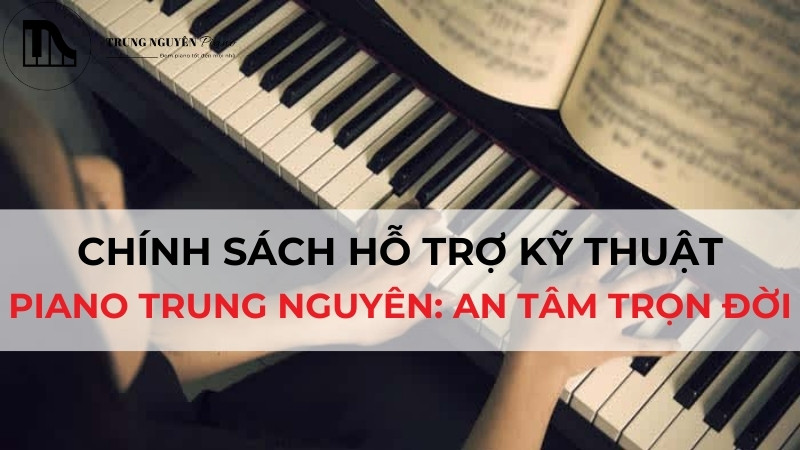 Chính sách hỗ trợ kỹ thuật Piano Trung Nguyên: An tâm trọn đời