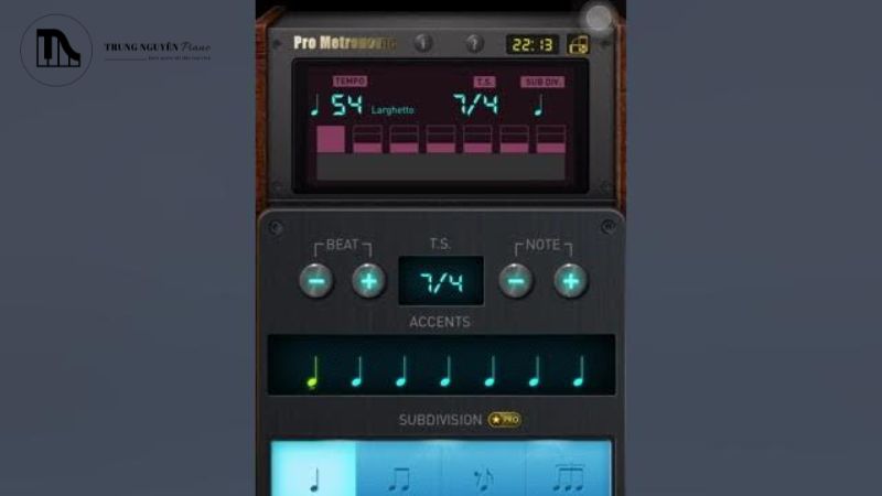 Ứng dụng Pro Metronome