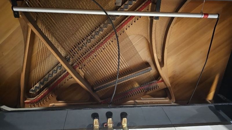 Bảo quản đàn piano không dùng dài hạn: Hướng dẫn A-Z 3 Phụ kiện ống sưởi được lắp trong đàn piano để bảo vệ bộ máy bên trong