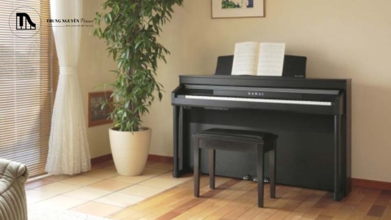 Piano điện là thiết bị điện tử và cực kỳ nhạy cảm với nước