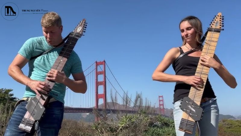 So sánh Chapman Stick với guitar và bass