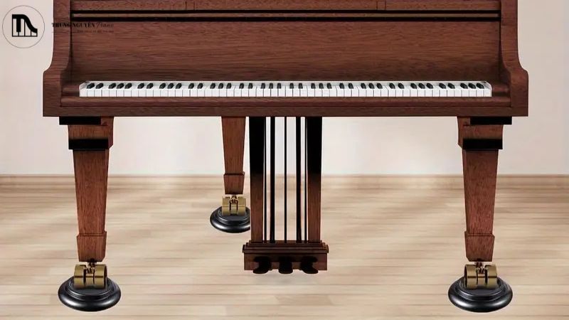 Một cây đàn piano có thể tạo ra áp lực cực lớn lên một vài điểm tiếp xúc nhỏ