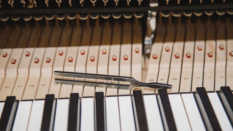 Việc tự sửa chữa dây đàn có thể làm hỏng thêm bộ cơ phức tạp bên trong