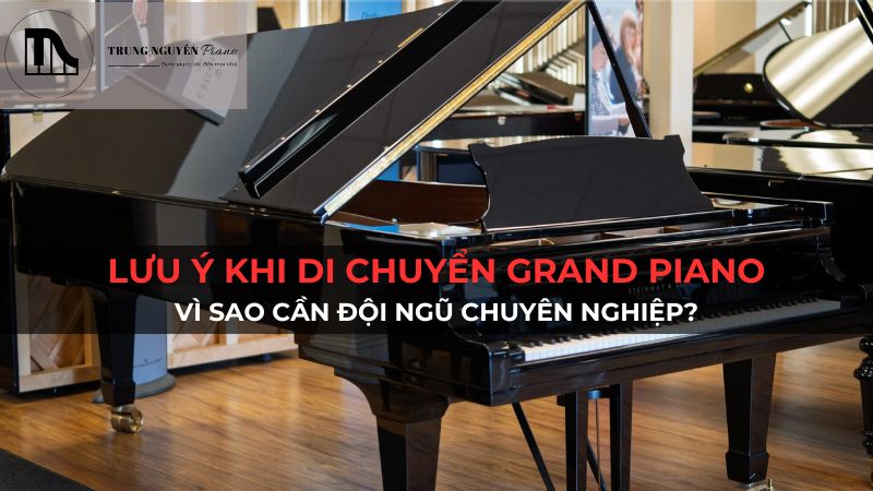 Lưu ý khi di chuyển đàn Grand Piano: Vì sao cần đội ngũ chuyên nghiệp?