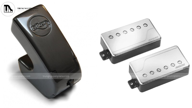 EBow Plus cho Guitar Điện: Tạo hiệu ứng ngân dài như Violin 1 Chiếc EBow đặt cạnh pickup của guitar điện