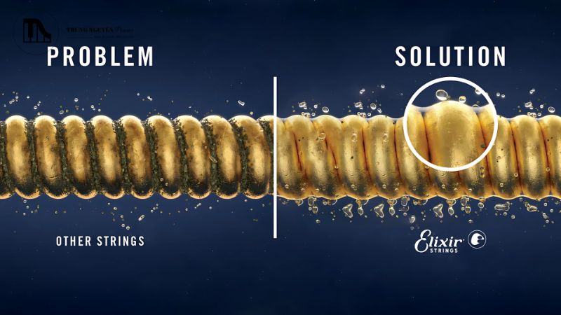 Elixir Nanoweb vs Polyweb: Chọn dây đúng cho âm thanh hoàn hảo 3 Công nghệ lớp phủ Nanoweb và Polyweb