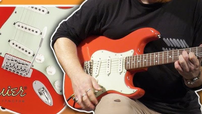 Cảm giác cần đàn sơn bóng và âm Stratocaster ấm áp cổ điển