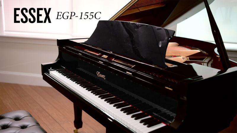 Top 3 Grand Piano Mini dưới 1m50: Sang trọng cho không gian nhỏ 6 Baby grand piano Essex với vẻ đẹp sang trọng và đẳng cấp