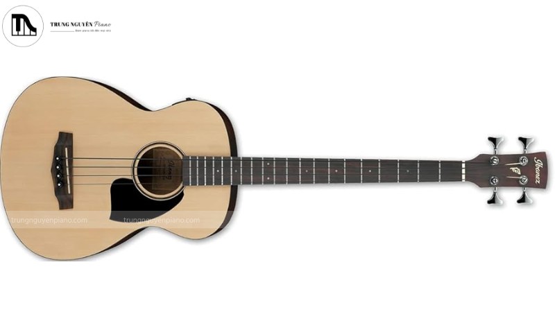 Top 3 Guitar Bass Acoustic: Trải nghiệm âm thanh mộc độc đáo 8 Cây đàn Ibanez PCBE12MH với màu gỗ gụ tự nhiên