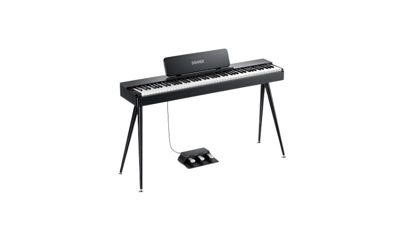 Bộ pedal 3 chức năng giúp người chơi truyền tải cảm xúc tốt hơn trên piano điện